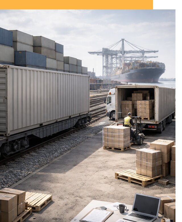 Мультимодальные перевозки грузов по миру от 45590 руб