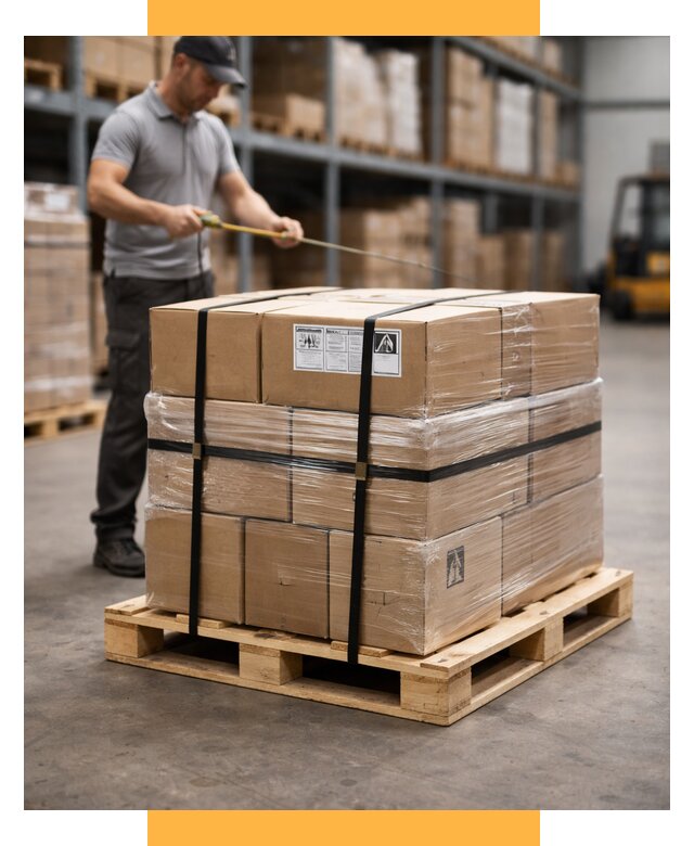 Упаковка и паллетирование грузов от 3546 р. | СетСервис-Рмв