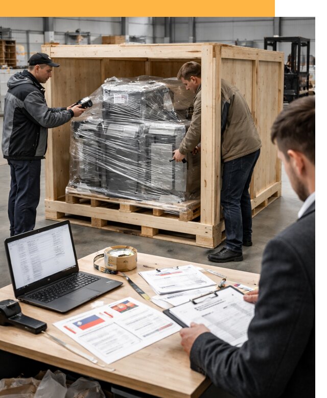 Доставка промышленного оборудования из США от 65852 руб