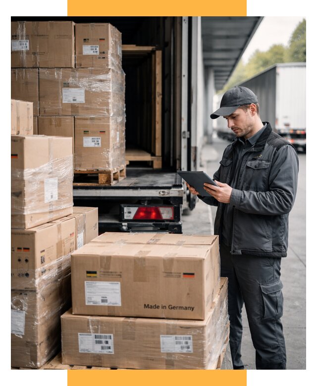 Доставка грузов из Германии от 45590 р. быстро - СетСервис-Рмв