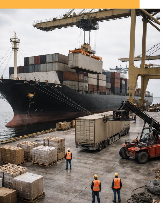 Морские перевозки из Индии: доставка FCL/LCL, таможня от 121572