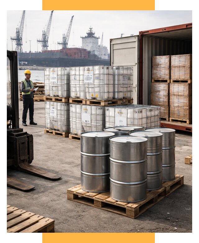 Доставка химического сырья из Индии от 253275 р. | СетСервис-Рмв