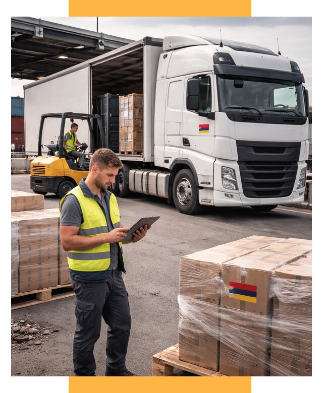 Автоперевозки из Армении от 96245 р. — услуги СетСервис-Рмв