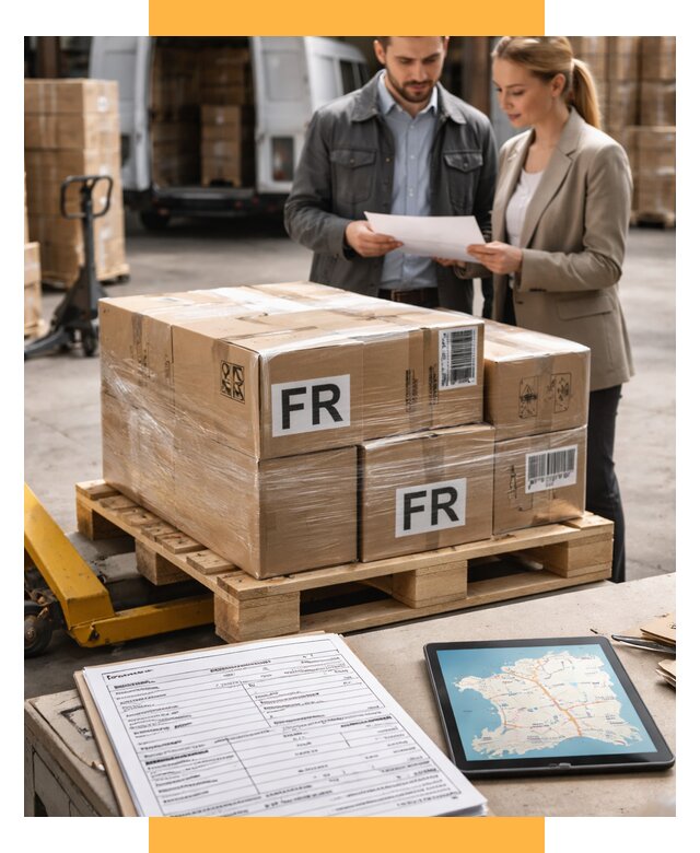 Доставка грузов в Францию от 25328 р., логистика СетСервис-Рмв