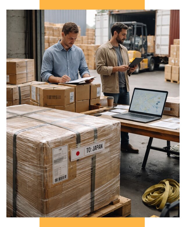 Доставка грузов в Японию от 25328 р., логистика СетСервис-Рмв