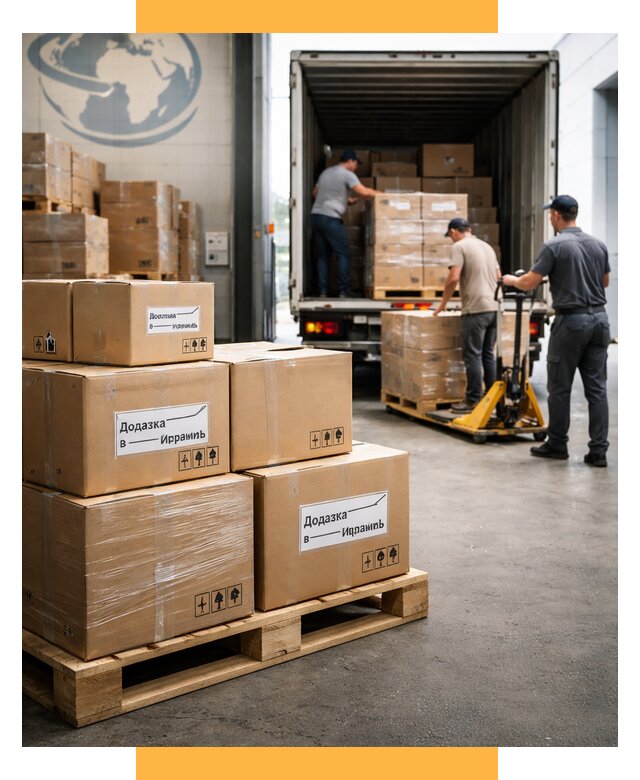 Доставка грузов в Израиль и экспорт от 45590 р. СетСервис-Рмв