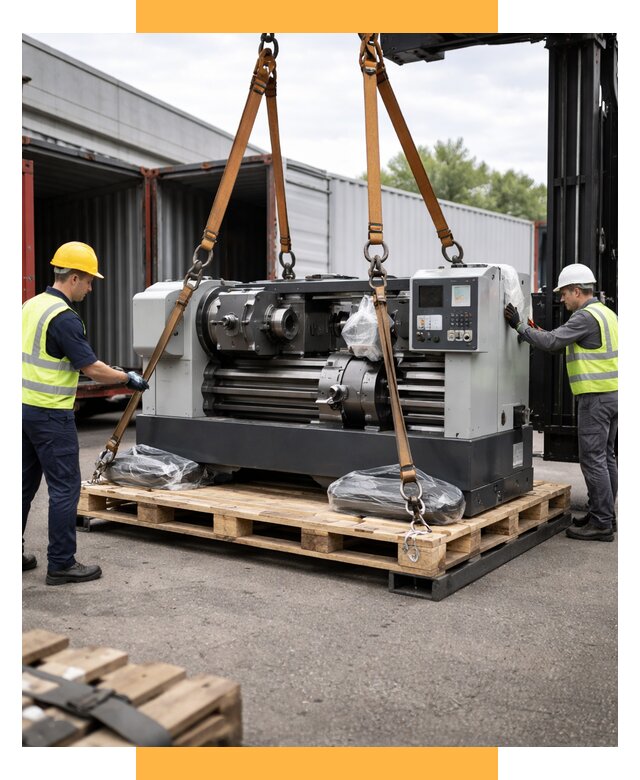 Перевозка станков и таможня от 60786 р. | СетСервис-Рмв логистика