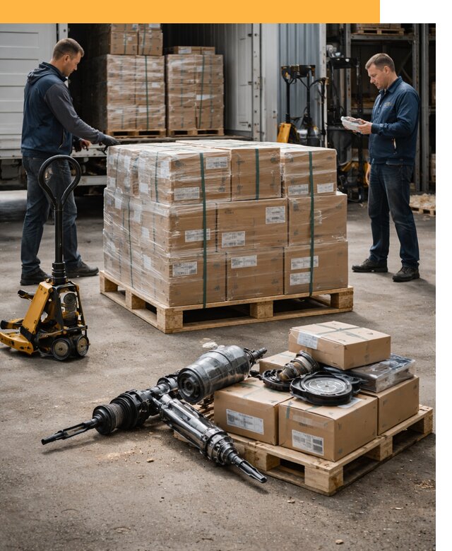 Международная перевозка автозапчастей по миру от 4559 руб