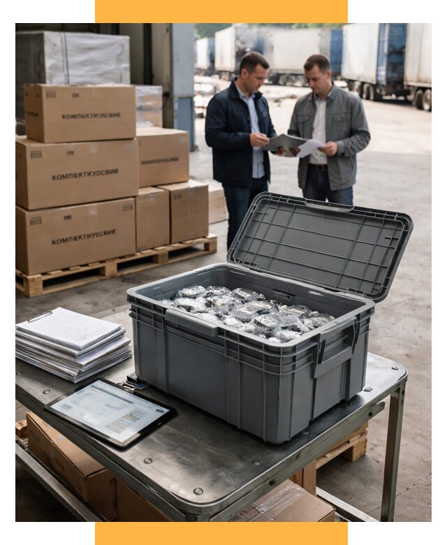 Перевозка комплектующих из Китая от 6585 р. | СетСервис-Рмв