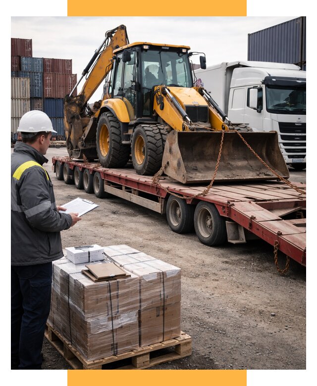 Международная перевозка спецтехники от 45590 р., СетСервис-Рмв