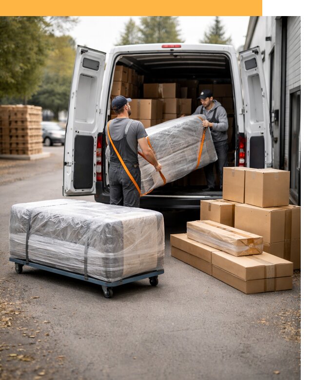 Перевозка мебели по России и за рубеж с таможней от 7598