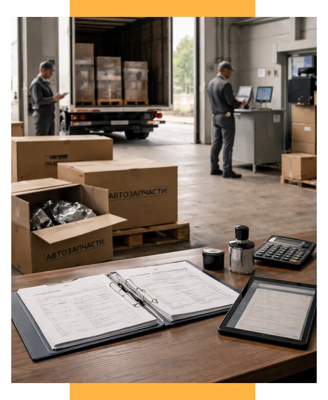 Таможенное оформление автозапчастей под ключ от 8611 р., СетСервис-Рмв
